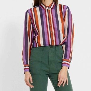 Xirena Beau Striped Shirt Madrid